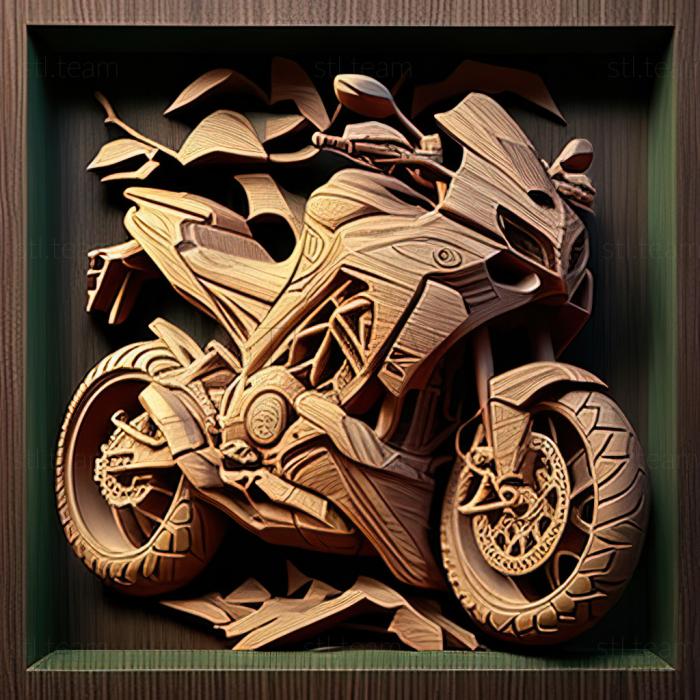 3D модель Ducati Multistrada (STL)